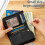 Joyfullygo Unisex Pebble Leather Wallet with Zip Coin 2