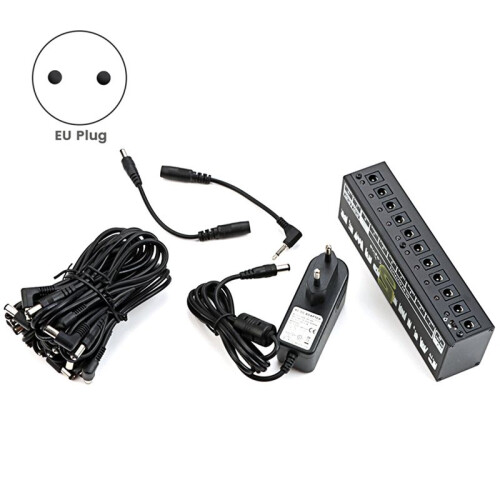 CP-05 Guitar Effect Pedals Power Supply with  9V/12V/18V Outputs (EU Plug) 2