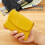 Joyfullygo Unisex Pebble Leather Wallet with Zip Coin 4