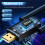 150 Meter Bt5.4 -Adapter Freilauf Computer USB  Audio Headset Empfangssender mit Antenne 3