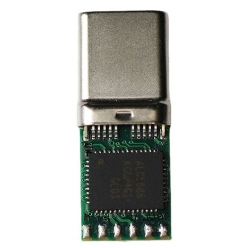 ALC5686 Chip Type-C Digital Audio Headphone Plug DAC Decoding Connector Adapter
