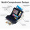 Joyfullygo Unisex Pebble Leather Wallet with Zip Coin 3