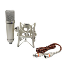 Kondensatormikrofon Professionell Kardioidstudiomikrofon för Inspelning Av Podcasting Voice Over Streaming Home Studio
