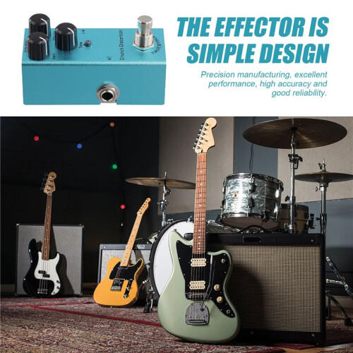 Elgitarr Effektpedal Elgitarr Pedal Distorsion för Elgitarr 2