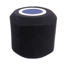 Microphone Wind -Filter Shield Acoustic for Record Studios Mic Sound-Absorbing Foam for Most Microphones Stand A