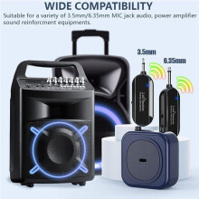 Professional Wireless Headset Microphone Transmitter Microfone for Voice Radio System Guitar Teaching Fitness Gaming