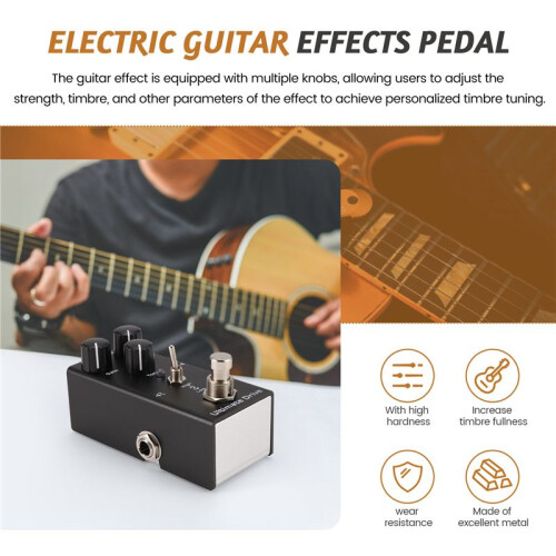 Elgitarreffektpedal Elgitarrpedal  Drive för Elgitarr 1
