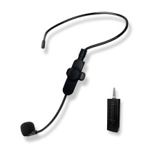 Trådlöst Mikrofonset 2,4G Dubbla Trådlösa Headset  Bärbar Mikrofon Lämplig för Karaoke Enkelmikrofon