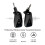 UHF-Gitarrmikrofonsystem Trådlös Gitarrsändarmottagare för Elgitarr Plug och  för Studio 3