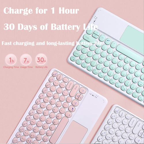 Keyboard Case with Mouse Compatible with Lenovo Tab M10 Plus (3rd Gen) 10.6" 2022 2