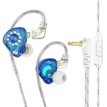 In Ear Monitors Headphones Earphones 11mm PET Composite Diaphragm Dynamic Earphone 3.5mm  with Microphone