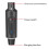 New 2.4g XLR Microphone Wireless Transmitting & Receiving System Dynamic Condenser Microphone Reverberation Adjustment 5