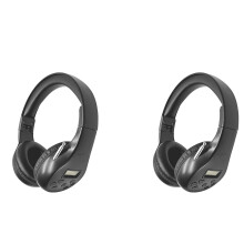 2X Personal FM Radio Headphones Ear Muffs, Wireless Headset Built in Radio for Mowing, Jogging, Walking, Daily Works