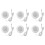6X  White 3 5mm Pillow Speaker for   CD Radio MP3 Player GL 2
