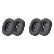 Pour Airpods Max Casque ÉPonge Cache-Oreilles Multifonctionnel 2 Paire D'Accessoires de Coussinet D'Oreille, Gris Foncé