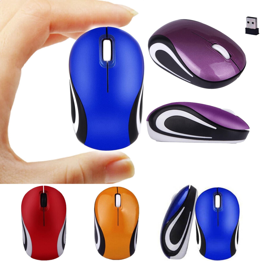 2.4G Mini Wireless Mouse 800/1200 Dpi With Usb Receiver 9329345481451