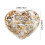 Heart Bowl Jewelry Storage Decor Khaki 7