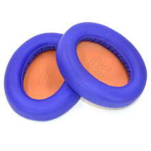4x Cuscinetto di Ricambio nel Schiuma Cuscinetti Auricolari Cuscino Morbido per Cuffie Soundcore Life Q10 / Q10 (Blu)