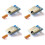 4X Ra-01 LoRa SX1278 433M Wireless Spread Spectrum Transmission Module Most Distant 10KM 1