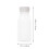 Bouteilles à jus en plastique transparent réutilisables 350 ml 5
