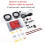 3X DIY  Speaker Kit USB  Home Stereo Sound Amplifier DIY Electronic Kits Without Shell 3