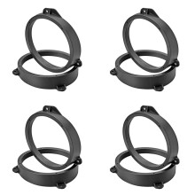 8X Främre Dörrhögtalaradapter 6,5 Tum för Forester Impreza Outback WRX/STI Audio Speaker Spacer Ring Bracket