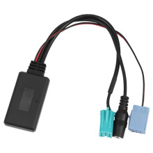 4X Car  5.0 Aux Cable Microphone Handsfree Mobile Phone Free Calling Adapter for  2005-2011