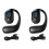 2X Digital Display Single Ear Hanging Ear  Headset Open  5.3 Wireless Headset Earphone Black 2