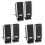 6 Pcs USB Computer Speakers Portable Speaker Stereo 3.5mm with Ear Jack for Desktop PC Laptop 1