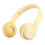 2X Headband  Headset Y08 Wireless  Headset Portable Foldable Children Headset Yellow 2