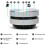 2X Portable   Speaker Turns Anything Into A Speaker Wireless Bone Conduction Induction Vibration (Silver) 2