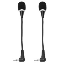 2X Notebook Microphone Microphone Tablet PC 3.5mm External Microphone