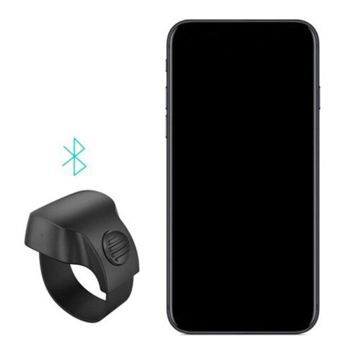 3X Portable   5.1 Phone Selfie Shutter Remote Control Ring Wireless  Remote Control Ring(Black) 1