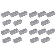 20 Pcs Guitar Effects Pedal Aluminum Stomp Box Enclosure for DIY Guitar Pedal Kit 1590A
