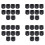 40X Professional Dynamical Microphone Capsule , Microphone Replacement Microphone Core Wireless Mic Core 1