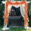 Artificial Maple Leaf Rattan Vine Garland 28cm 5