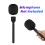 4X Stick Portatile HTX per Microfono Wireless Stick Portatile per  Mic/Moma/ Go/Relacart Microfono,A 2