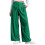 Dambyxor med hög midja och vida ben - Polyester Sommar Casual 2