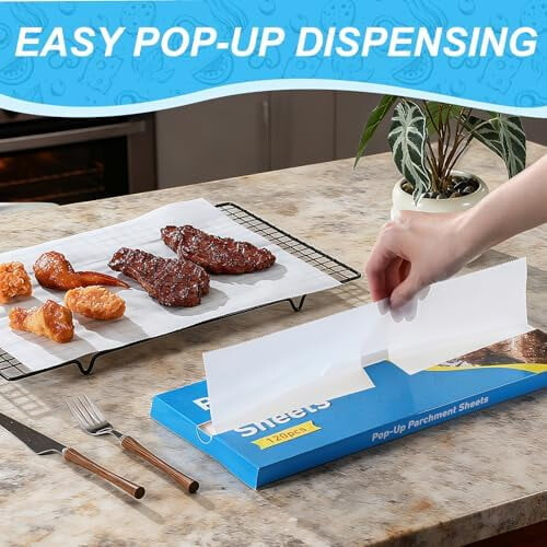 Pop-up Parchment Paper Sheets 10.7"x13.75" 720 pcs 2