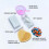 Valentinsdag træmosaikflisesæt til kopmåtter, 6 stk. 4