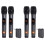 2X Universal Microphone Home Karaoke Microphone USB Wireless Microphone Live Broadcast Radio Digital Display Microphone 1