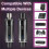 6PCS Wireless Microphone System XLR Microphone Converter Adapter 2.4GHz Transmitter Receiver for Condenser Dynamic Mic 8