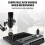 2X 0V/48V Microfono Wireless XLR Trasmettitore e Ricevitore Microfono Sistema Wireless Ricaricabile per Microfono Dinamico 3