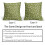 Conjunto de 2 capas de almofada vintage com estampa floral, 45x45cm (18x18 polegadas). 6