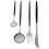 Ensemble de couverts à steak en acier inoxydable – 4 pièces 1