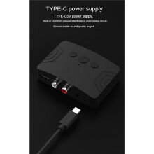 2X 5.3 Odbiornik Muzyczny Adapter Bezprzewodowy Odbiornik Audio Odbiornik z Głośnikiem
