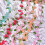 Kunstig kirsebærblomstrankekrans 1,8 meter 4