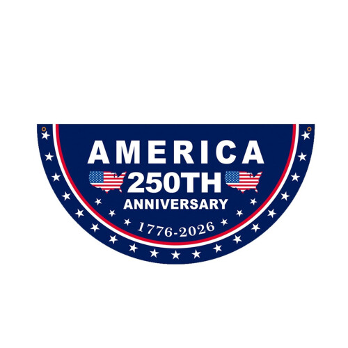 250th Anniversary Bunting 1.5x3ft 2pcs 1