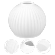Klosz do lampy wiszącej ze szkła białego 15x15x12,7 cm