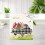 Cotton-Linen Table Runner Festive Summer Design 4